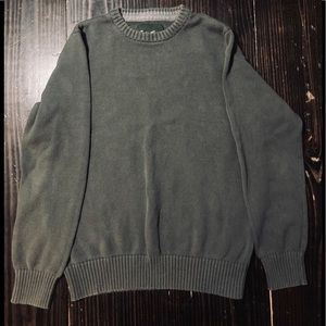 Eddie Bauer green sweater (L)